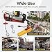 Electric Hoist 440 Lbs, 110V Electric Winch with 13ft Remote Control, Material Handling Tool with 38ft Lifting Height for Garage, Factories, Warehouses, Attic, Emergency Stop Switch