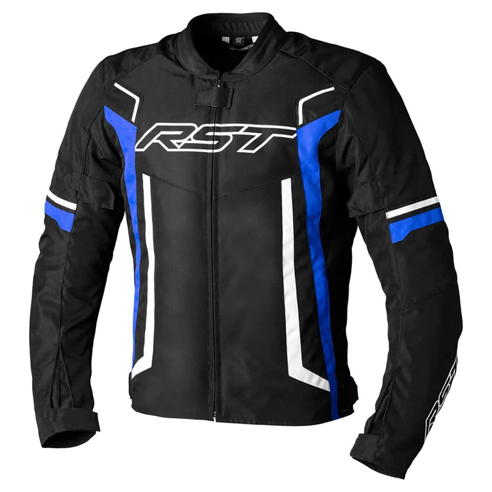 Rst Men's Black/White/Blue Pilot Evo Ce Textile Jacket ( / / - 48)