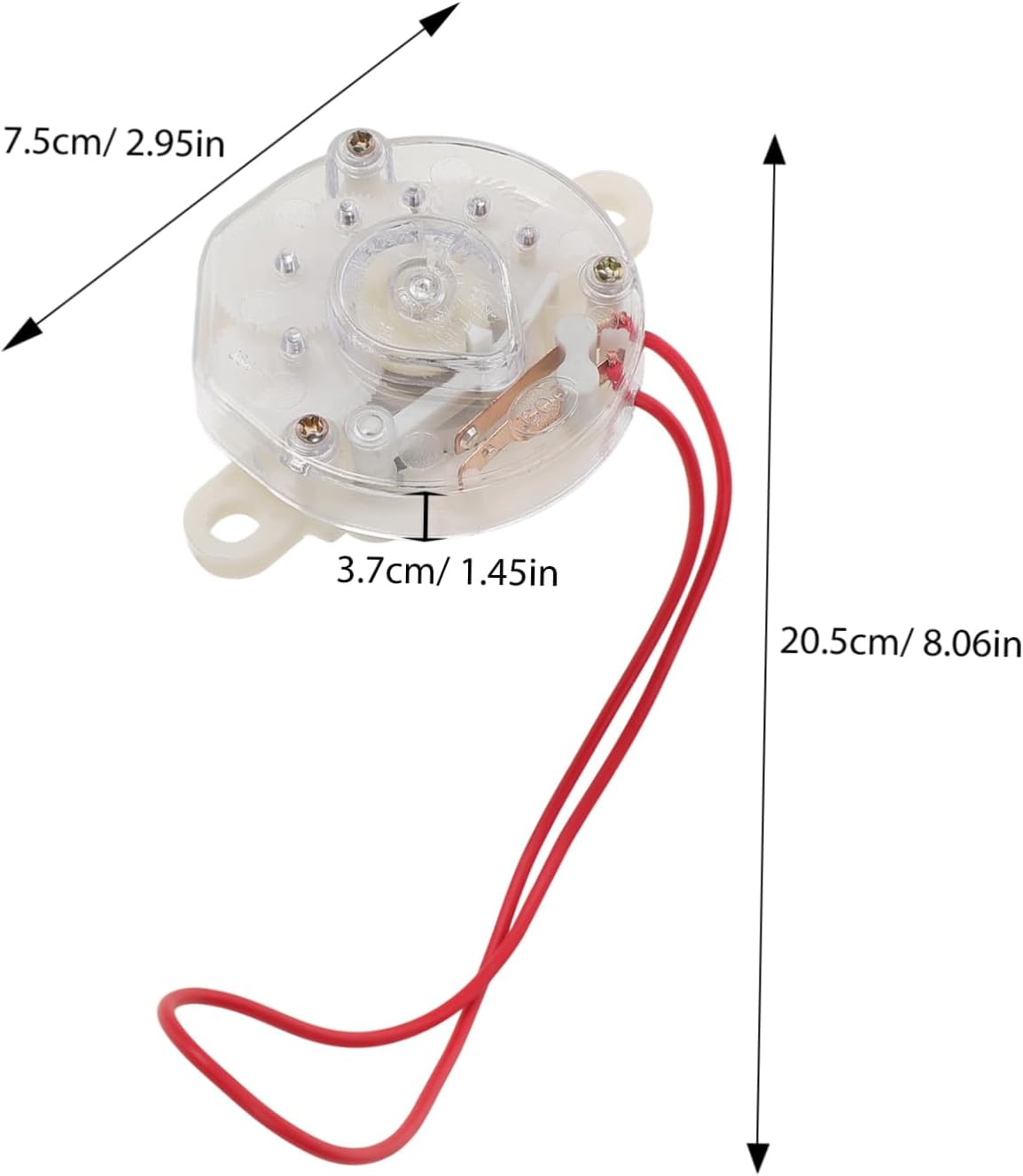 3pcs Wide Application Electric Fan Timer Mechanical Countdown Timer for Home Office Use Energy-saving Design for Ceiling Table and Wall-mounted Fans