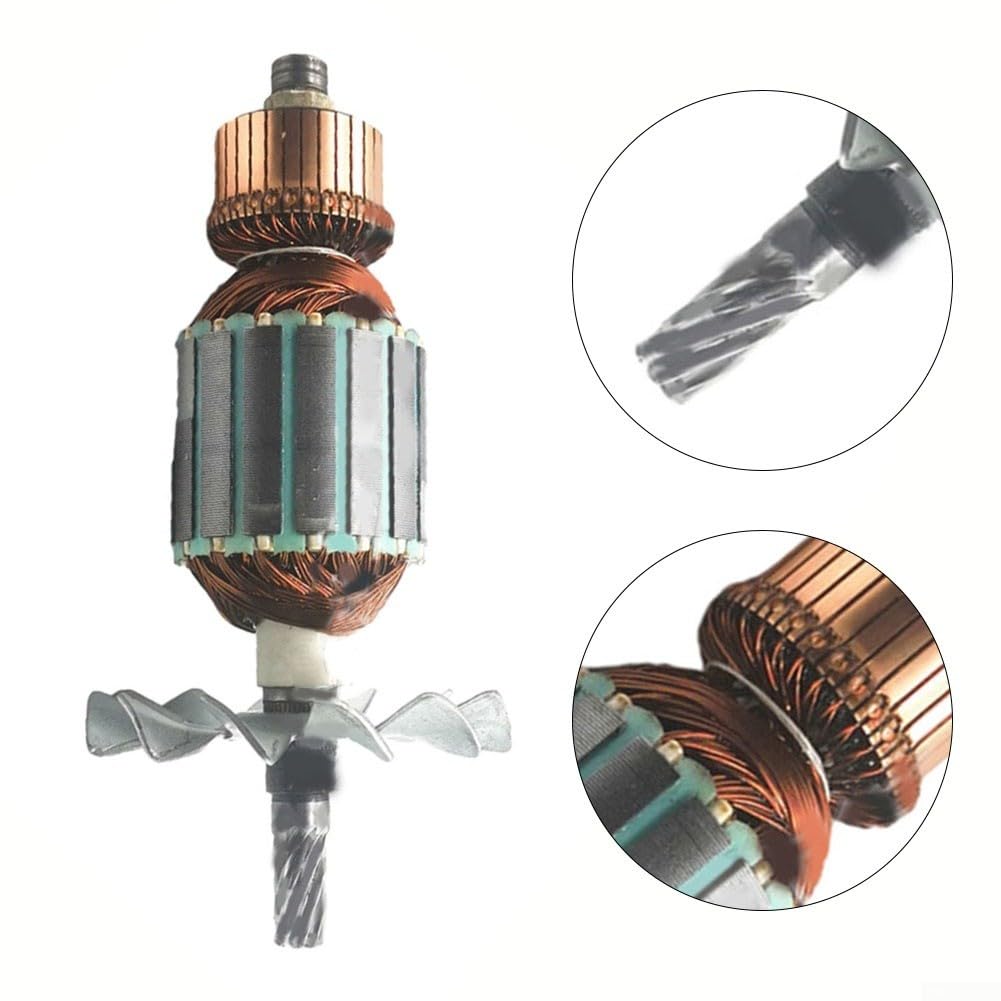 Ancrage de pour rotor d'armature, pour Metabo KGS254M 310011490, améliore l'efficacité et la longévité de votre outil électrique