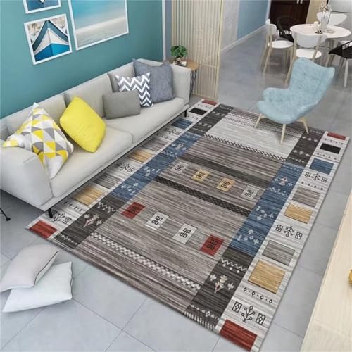Tapis de chambre lavable bicolore grand confort 180x280