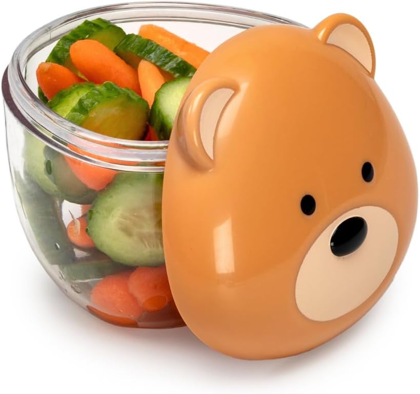 melii Animal Snack Container (Bear)