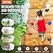 VEVOR 25 Rock Climbing Holds for Kids and Adults, Multi-Colored Climbing Rock Wall Grips for Indoor and Outdoor Playground Play Set - with 2pc Handles & 1pc 8ft Knotted Climbing Rope