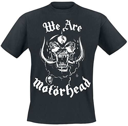 Motörhead We are Homme T-Shirt Manches Courtes Noir Regular/Coupe Standard - Les Beatles, Paul McCartney, John Lennon, RIngo Starr, George Harrison Motörhead We are Homme T-Shirt Manches Courtes Noir Regular/Coupe Standard – Image 6