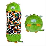 Happy Kids Nappers Almohada De Juego, Saco De Dormir para Bebé, Saco De Dormir Divertido, Saco De Dormir Suave Plegable para Niños, Edredón Anti-Retroceso De Seguridad para Bebés