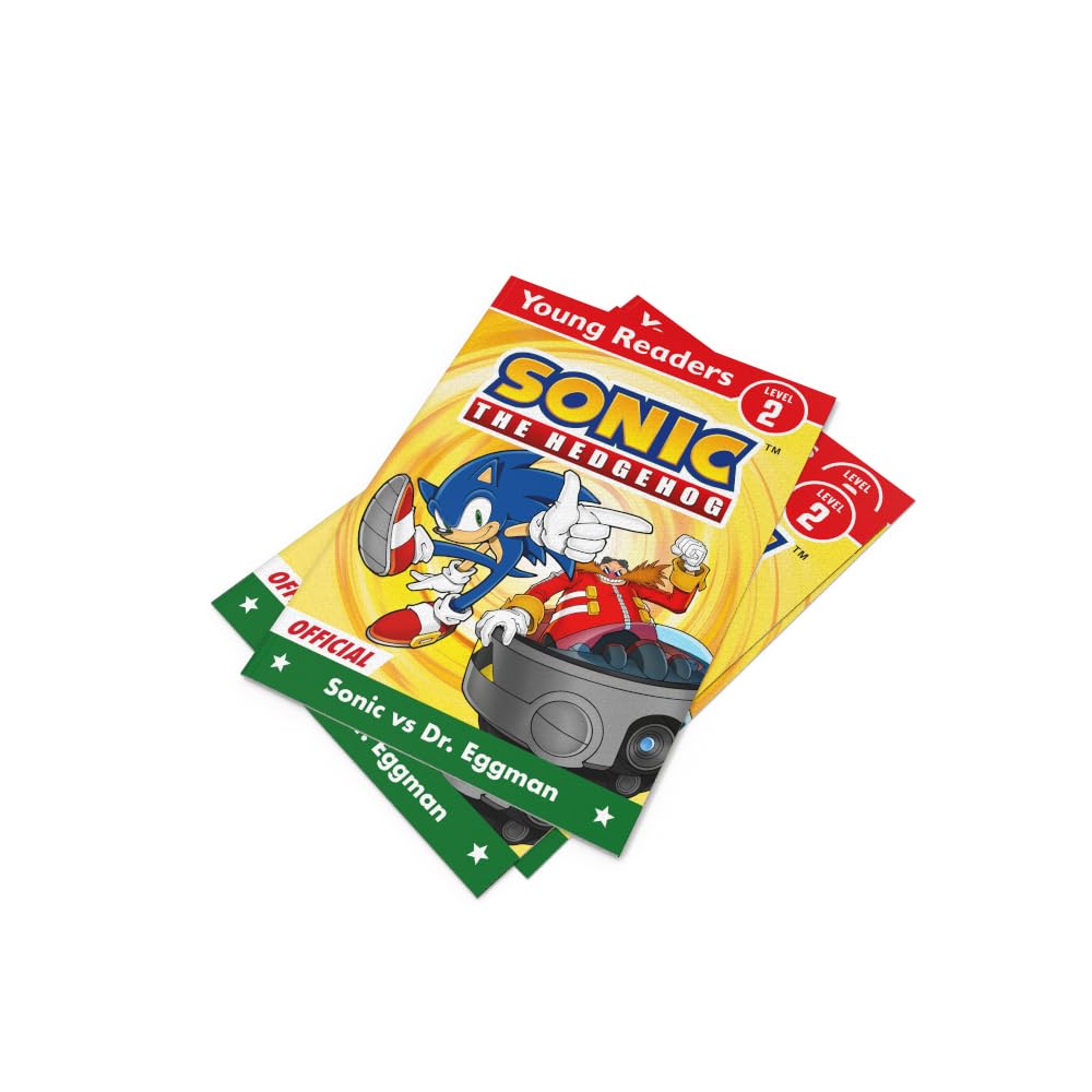 Sonic The Hedgehog Young Readers Level 2: Sonic Vs Dr. Eggman: Step into reading with this official Sonic adventure for young or reluctant readers – New for 2026!