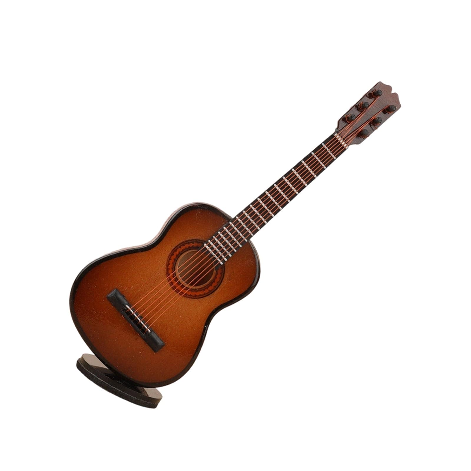 ZXFJYUIP Musical Instrument Figurines Piano Models Folk Guitars Saxophones French Horns Drum Set(17)