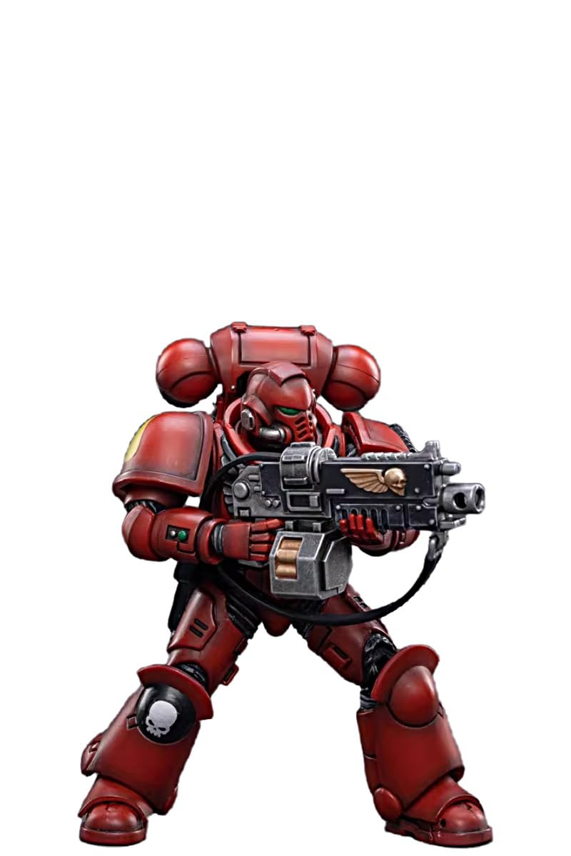 JOYTOY Warhammer 40K 1/18 Action Figure Space Marines Blood Angels Intercessors Brother Marine 03 Modello da collezione