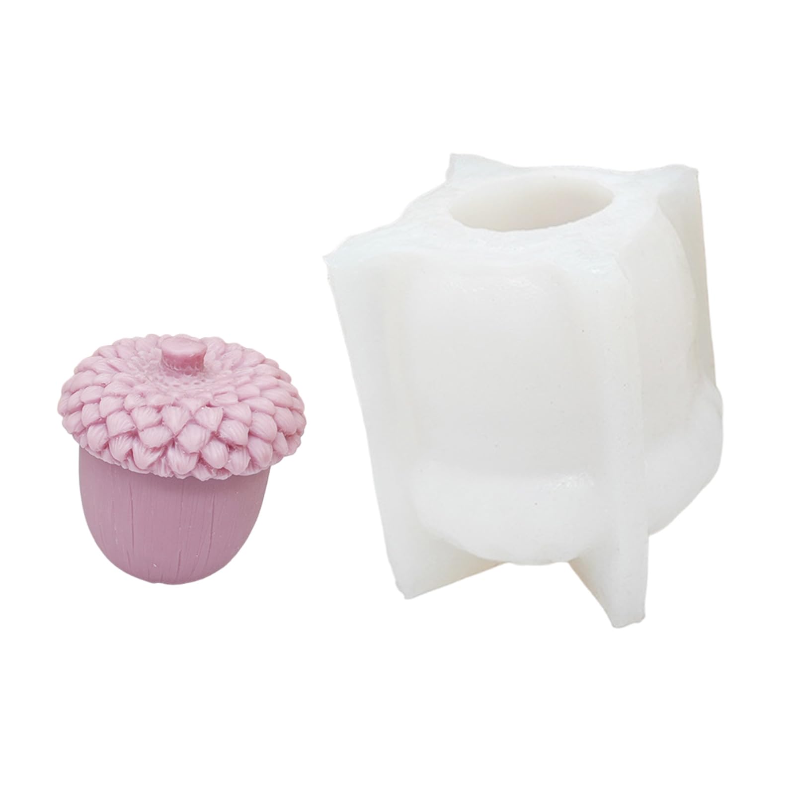 Piñas de pino, moldes de velas, forma de piña, molde de silicona, moldes para velas perfumadas, yeso para decoración del hogar, molde de silicona, piñas de pino, arcilla, fabricación artesanal