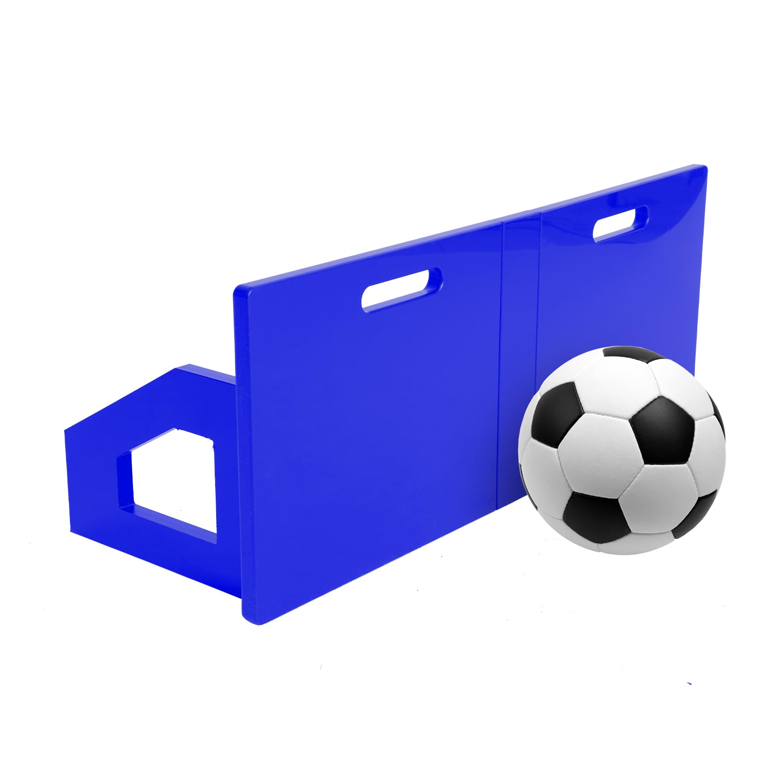 Questo tabellone di Rimbalzo per Calcio, Pieghevole, Multi-Angolo, è Un Allenatore di Calcio per l'allenamento del Campo, la Pratica delle abilità calcistiche e la Pratica del tiro. Strument