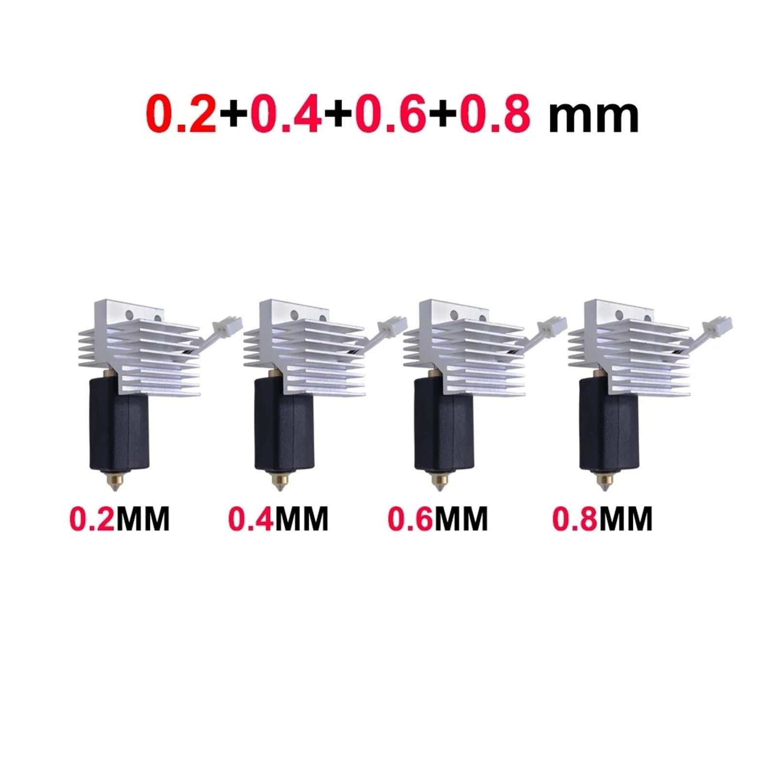 Keramik-Hotend-Kit For Centauri Carbon-Drucker, Mit Düse Aus Gehärtetem Stahl Und Messing(Hotend-2468)