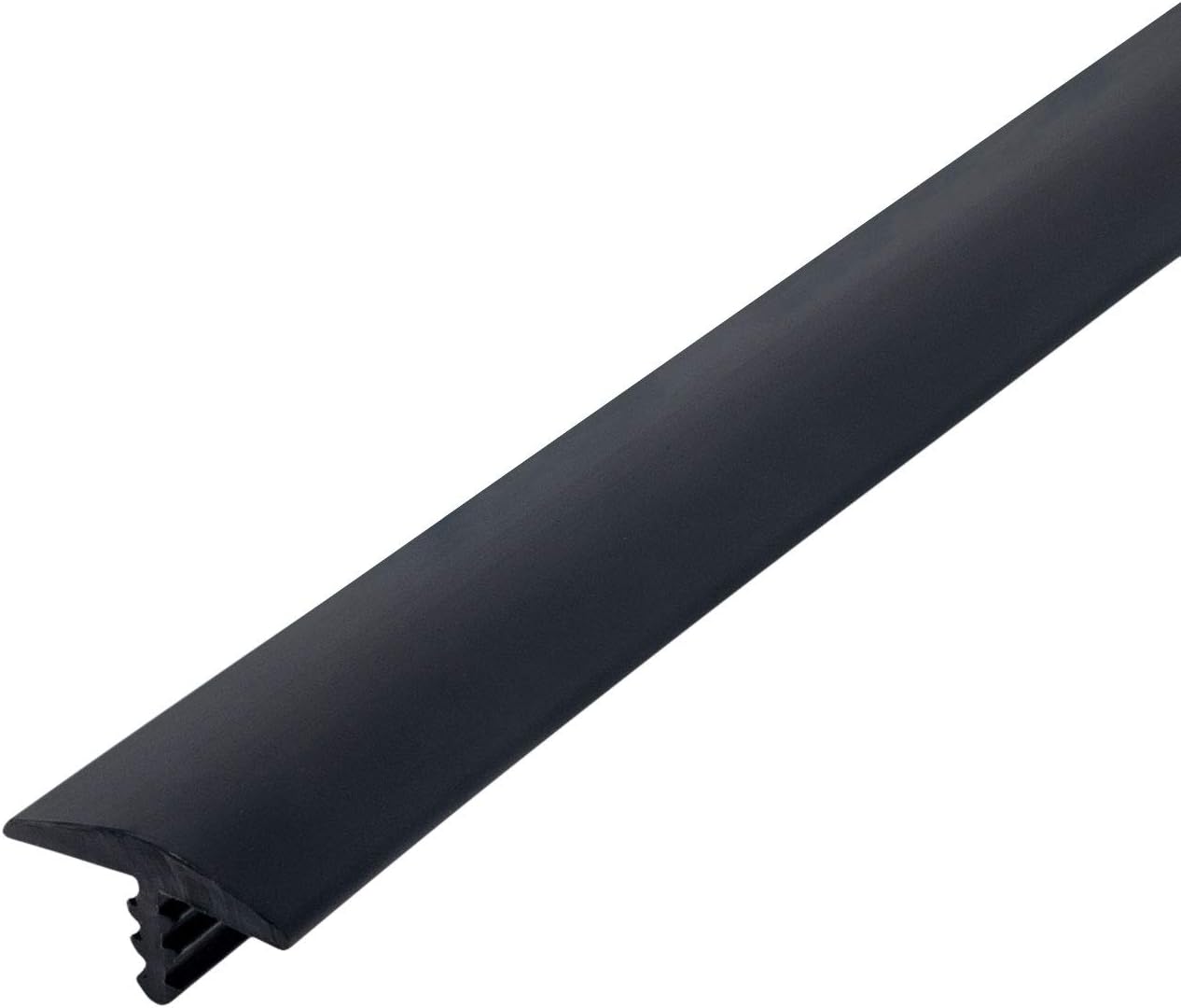 Outwater Industries 250 Foot Black 5/8 Inch Center Barb Tee Moulding T Molding Commercial, Large Projects