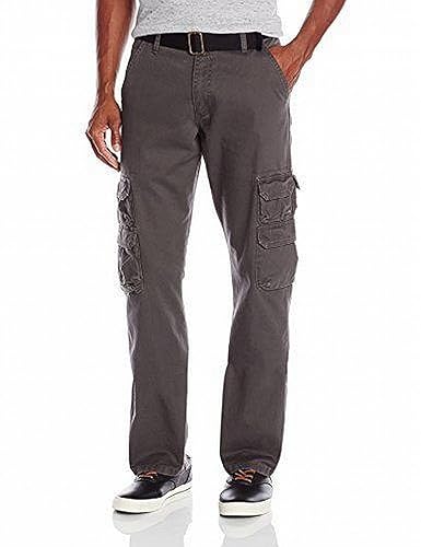 Wrangler Authentics Men's Premium Relaxed Fit Straight Leg Cargo Pant (Bennard)