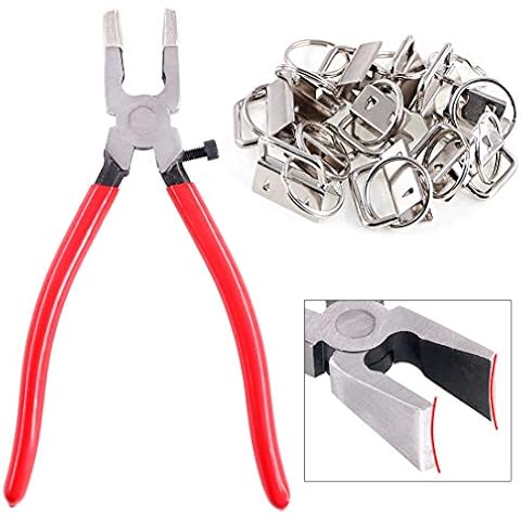 Swpeet 32 Sets Key Fob Hardware Kit Cover