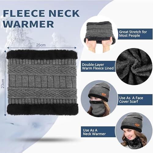 La Mejor Selección de Set de bufanda, gorro y guantes para Hombre favoritos de las personas. 17 Imagen adicional