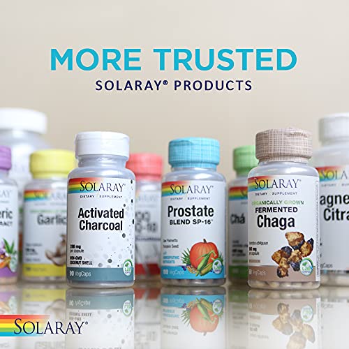 Solaray Garlic Bulb 500 Mg | Healthy Immune, Circulatory & Cardiovascular Systems Support | Vegan, Non-Gmo | 100 Vegcaps #TOP6