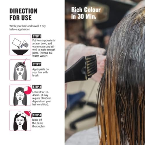 Color en polvo para cabello marrón claro miniatura 7