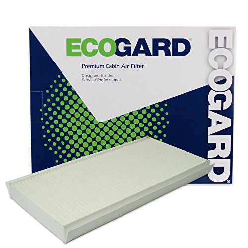 ECOGARD XC25387 Premium Cabin Air Filter Fits Ford Focus 2000-2005, Transit Connect 2010-2013, Escort 1999-2003