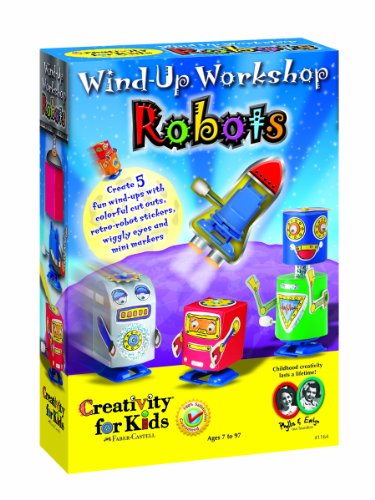Creativity for Kids Wind Up Workshop Robots
