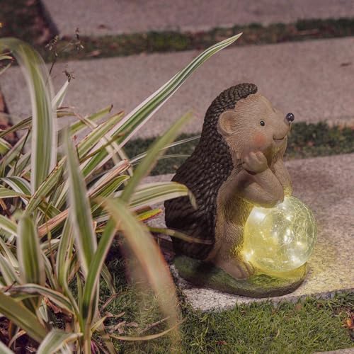 Dilicomingsolargardensculpturestatuehedgehoggiftsoutdoorlawndecorhedgehogsculpturewithsolarballsforgardenyardlawnbalconyandhomeformom Urban Country Home Decor Dilicoming solar garden sculpture statue hedgehog gifts outdoor lawn decor hedgehog sculpture with solar balls for garden yard lawn balcony and home for mom urban country home decor