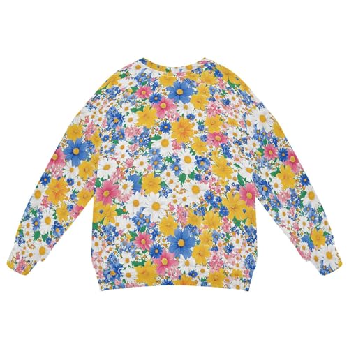 JUNZAN Spring Flowers Peach Blossom Little Boys Sweatshirts Hoodies Fleece Kids Pullover Hoodie Sports 4T2