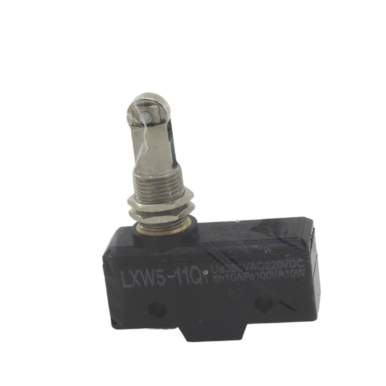 JGNAYRKJQI 10pcs/lot LXW5-11Q1 Panel Mount Roller Plunger Micro Switch LXW5 Series Reset Limit Switch momentary Travel Switch(Silver)