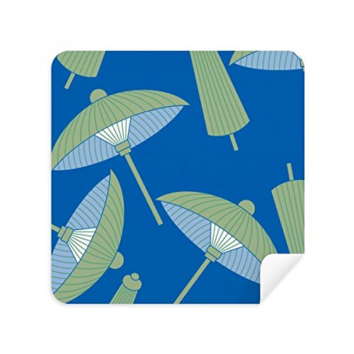 Chiffon de nettoyage lunettes DIYthinker motif livre vert et nuage en microfibre suède x2