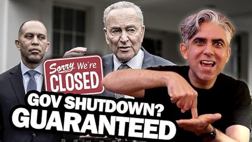 Is This Shutdown Guaranteed? Attending Charlie Kirk's Memorial (with Claire Meynial) Podcast Por arte de portada