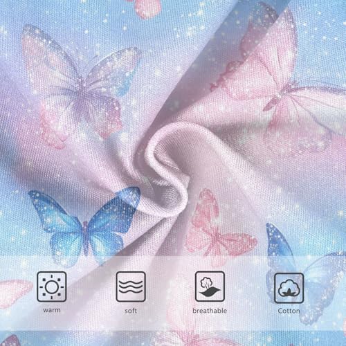 Girls Underwear Soft Cotton Butterfly Kids Panties in Sizes 2/3t, 4t, 5t, 6 and 83