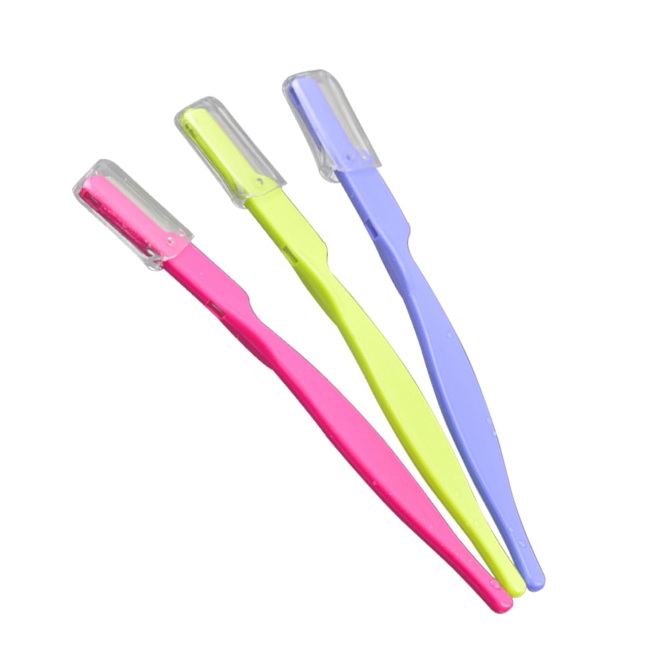 Outanaya Stylish Eyebrow Trimmer Set 3 Piece Kit Razor Shaper and Remover for Women Compact for Travel