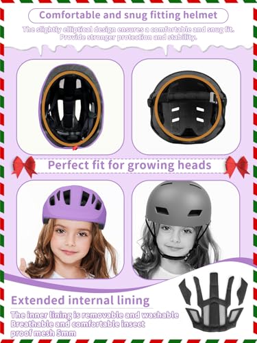 Image of XJD Toddler Helmet Kids Bike Helmet for Infant /Baby Multi-Sport Adjustable Skateboard for Kids Boys Girls Lightweight for Age 1 and Older
