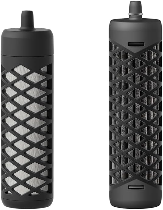 Pre-Filter Element&Internal Filter Element, Water Filter Replacement, Element for NA01 Automatic Electric Water Filter, Easy to Replace, Black