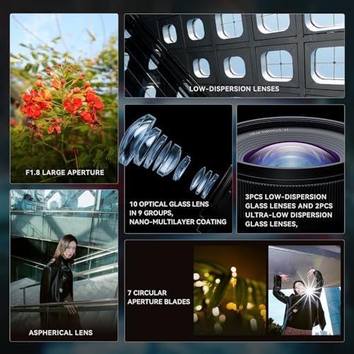 YONGNUO YN11MM F1.8S for Sony, 11mm F1.8 Large Aperture