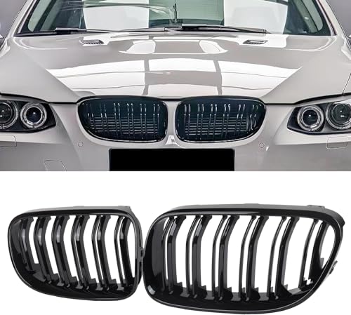 Grille E92 avant calandre pour BMW E93 Série 3 LCI 2011-2013 noir