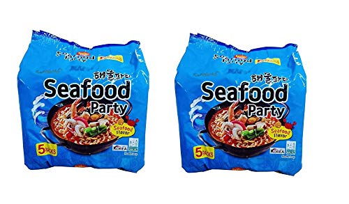 Samyang Seafood Party -125* Pack 10(Pack of 10) (Imported)