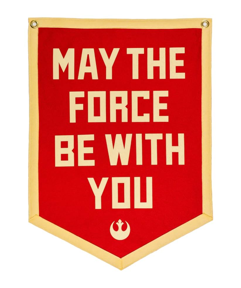 Star Wars™: Oxford Pennant Star Wars Characters Camp Flag – Also Suitable As A Star Wars Tapestry – Upgrade Your Star Wars Wall Decor With An Unique Star Wars Tapestry