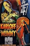 American Gift Services - The Mummy Vintage Boris Karloff Movie Poster - 11x17