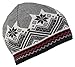 Dale of Norway Glittertind Weatherproof Hat, Black/Off White/Dark Charcoal/Raspberry, One Size