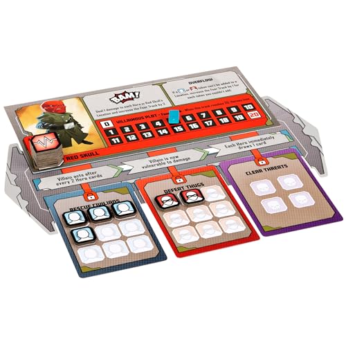Image of Marvel United, Award-Winning Superhero Cooperative Multiplayer Strategy Card Game Captain America Hulk, for Adults, Families and Kids Ages 14 and up