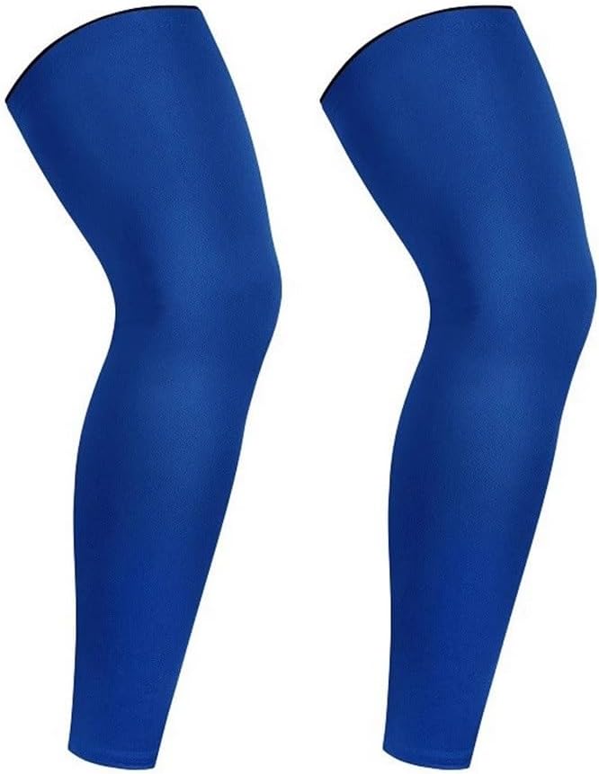 Calf Support Brace Breathable and Warm Cycling Knee and Leg Guards(Color 4,Large)
