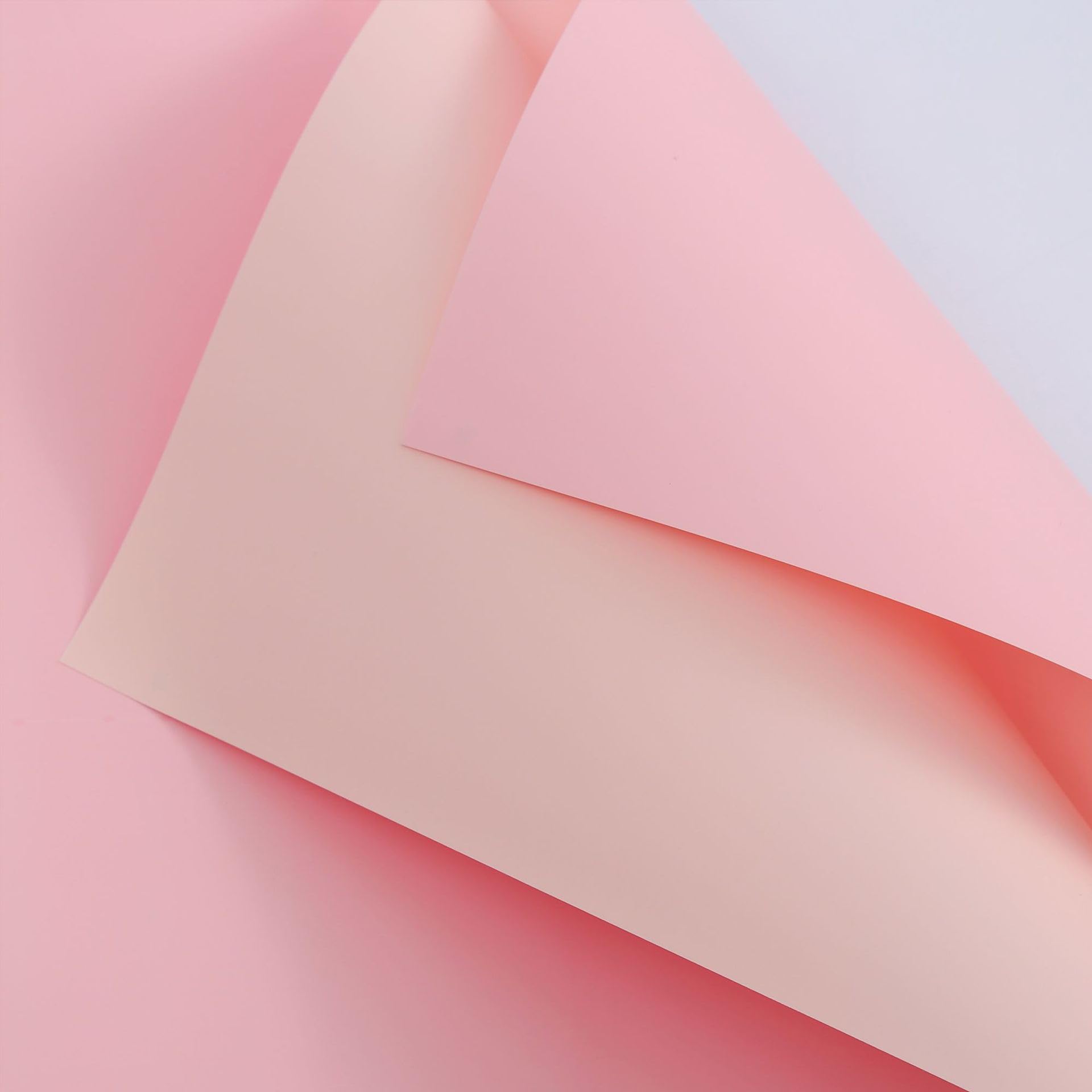 Whakano Wodoodporny bibułka do pakowania prezentów, do pakowania prezentów, rzemiosła artystycznego, na urodziny, Boże Narodzenie, urodziny, urodziny, 57 x 57 cm, 20 arkuszy w opakowaniu, różowy +