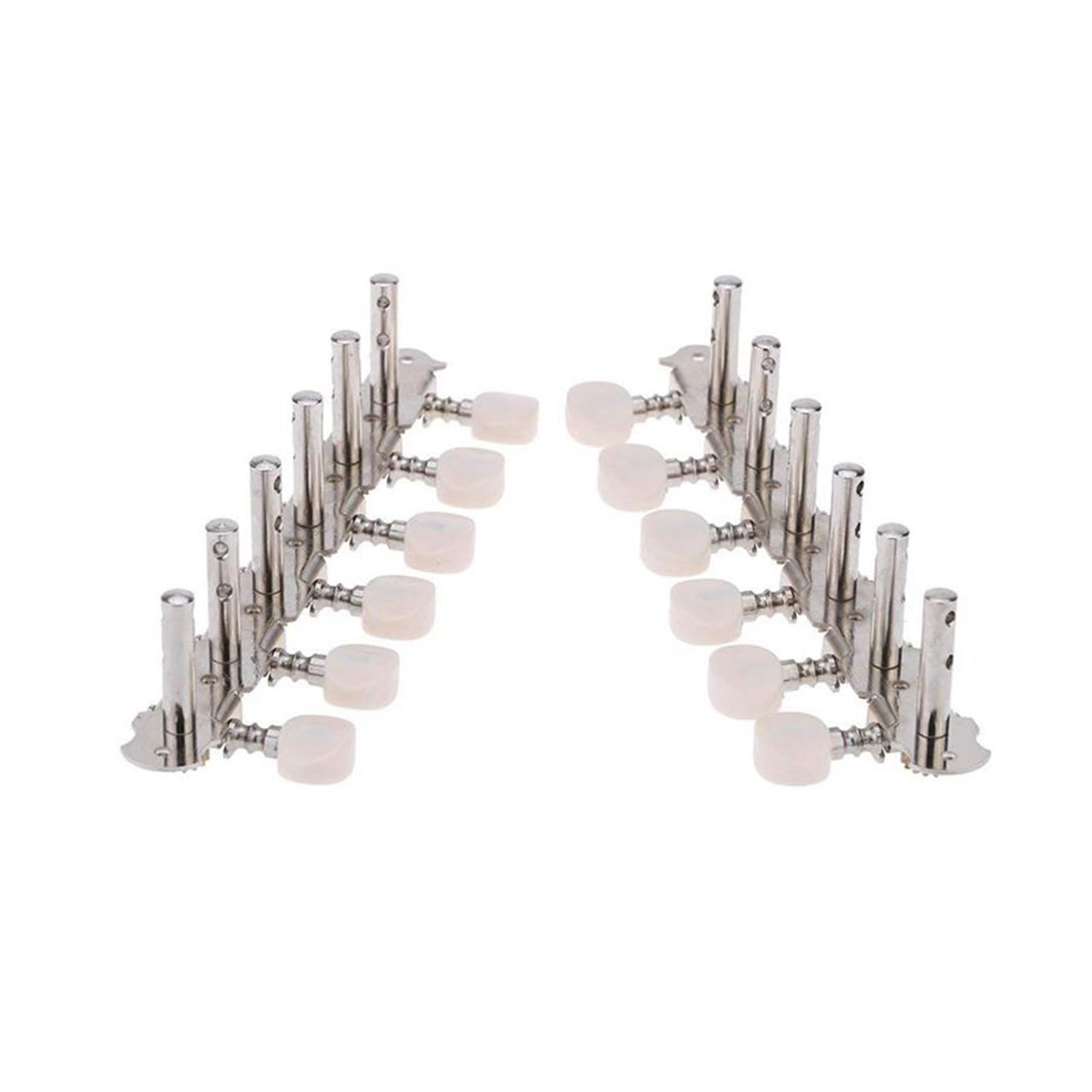 Chitarra Accordatura piroli 6R6L Chiave per Accordatura per Chitarra Acustica A 12 Corde Peg Tuner Machine Head String Tuner Button