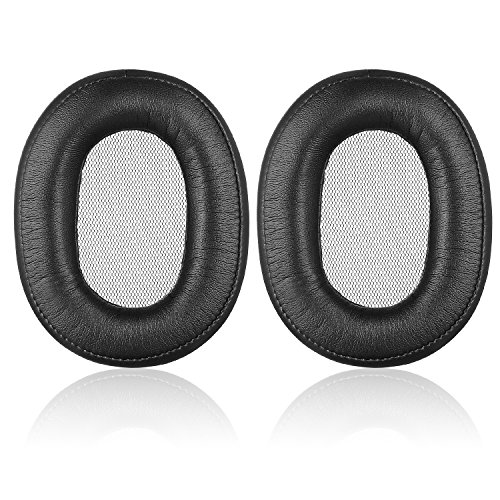 MDR-1R Earpads - JECOBB Replacement Memory Foam & Protein Leather Ear Cushion Pads