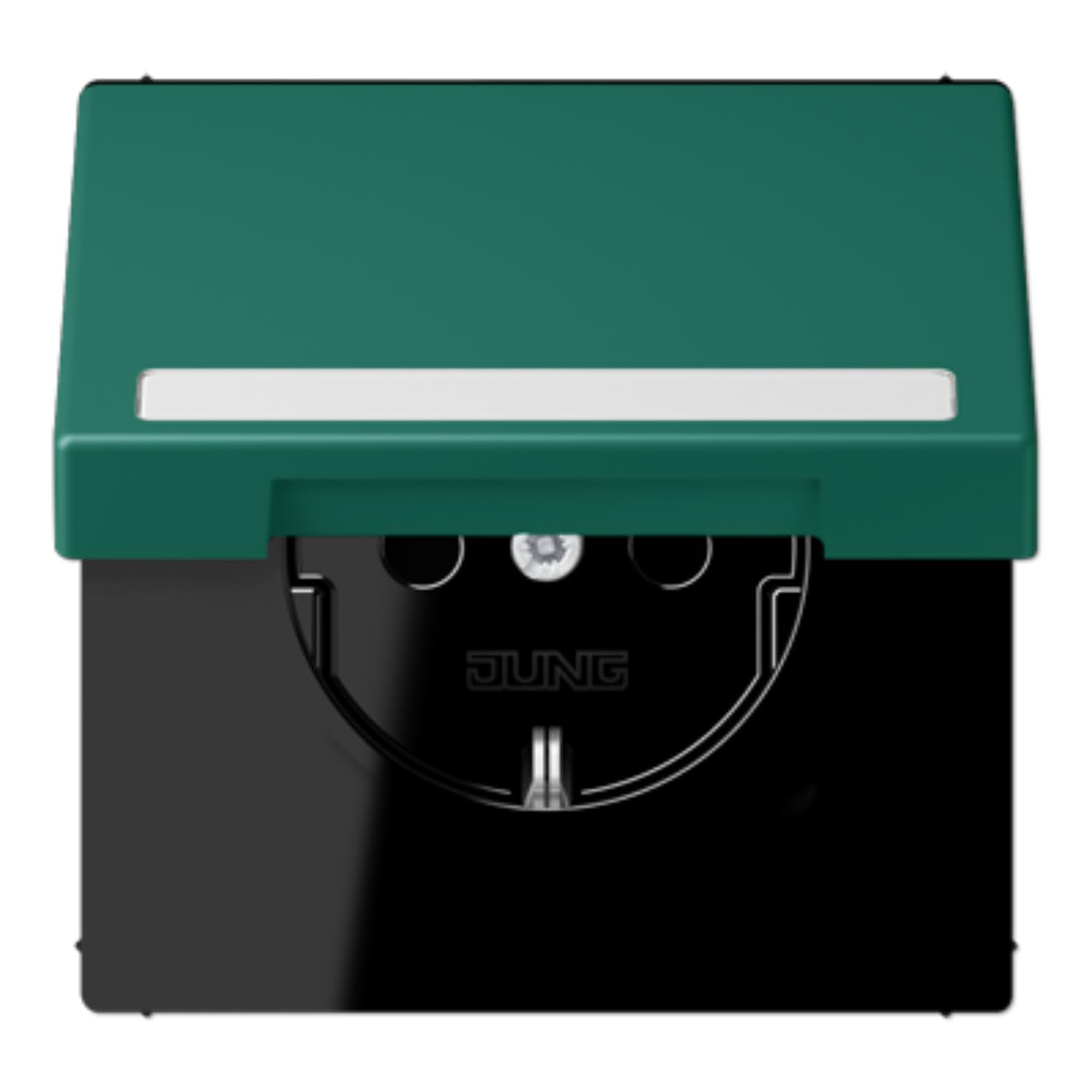 Fiche rabattable avec inscription protectrice LC32040 finition premium JUNG