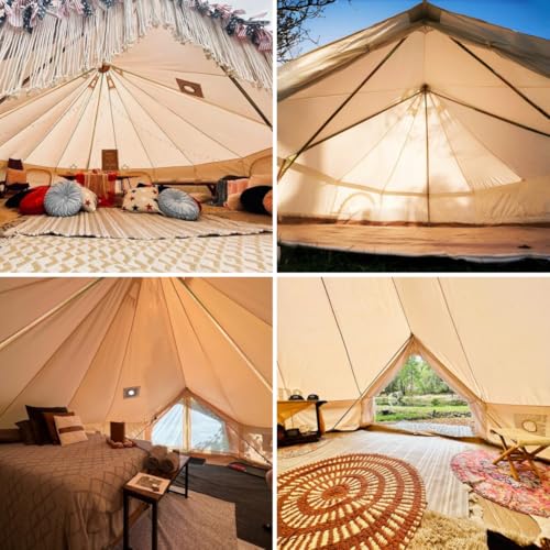 Carpa tipo campana de lona DANCHEL OUTDOOR para 4-6 personas miniatura 5