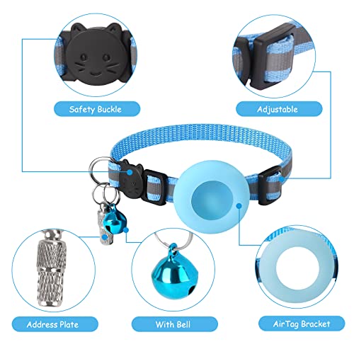 2 pezzi Collare per gatti - Airtag Collare per