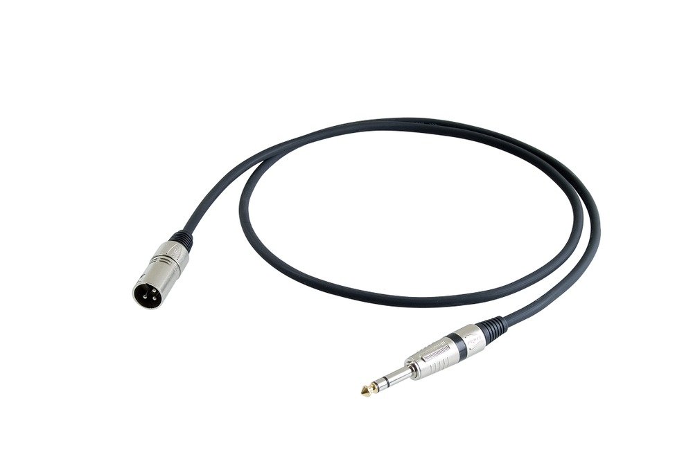 Proel Stage335Lu3 Bk Balanced Stereo Jack Cable