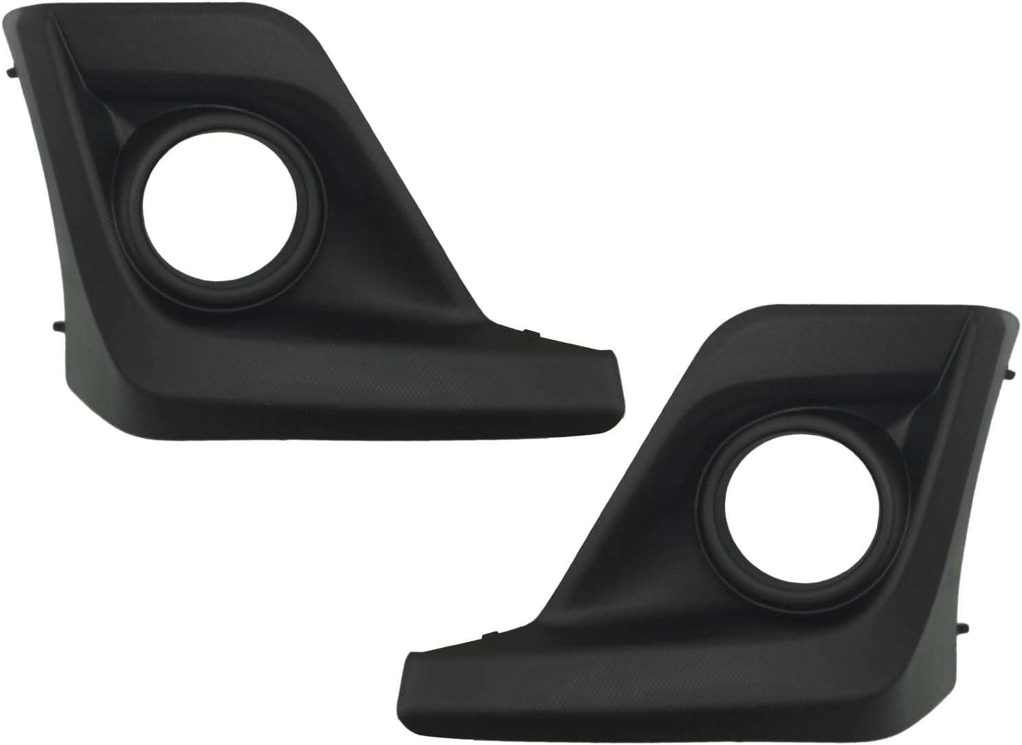 Fog Light Bezel Cover Pair Compatible with Subaru Crosstrek 2018 2019 2020 Left Driver & Right Passenger Side Lamp Trim Cover with Fog Light Hole Replaces 57731FL092 57731FL082 SU1038121 SU1039121