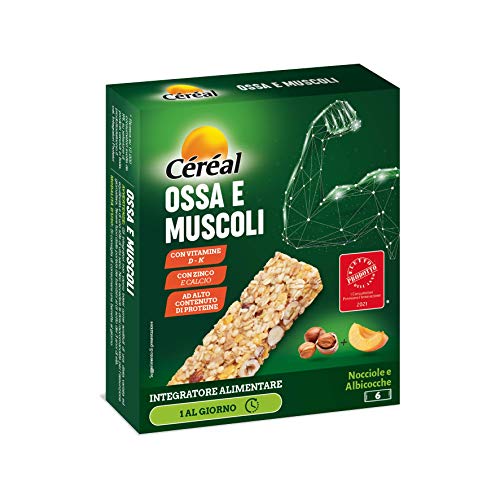 Céréal integratore Ossa & Muscoli, Barrette...