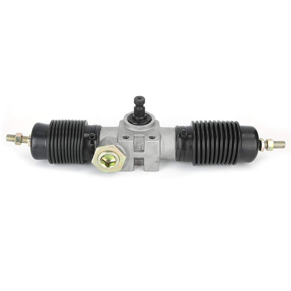 Albero dello sterzo, kit stabilizzatore per scatola ingranaggi del servosterzo in acciaio inossidabile adatto per fai-da-te Cina ATV UTV accessori per bici 360 mm/14,17 pollici